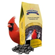 Armstrong Wild Bird Food Black Oil Sunflower Bird Seed, 35.3lbs