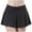 Black, variant on Staron Women's High Waist Yoga Skorts with Pockets High Stretch Fitness Tennis Running Casual Comfy Athletic Skort, White XL