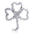 thumbnail image 3 of TINSEL GARANDO Guirnalda de traje corona de la corona de lámina metálica Decoraciones de techo Colgando para bodas de Navidad Uso al aire libre y interior 2mPlata 8 piezas AweSitey HA012699-07, 3 of 7