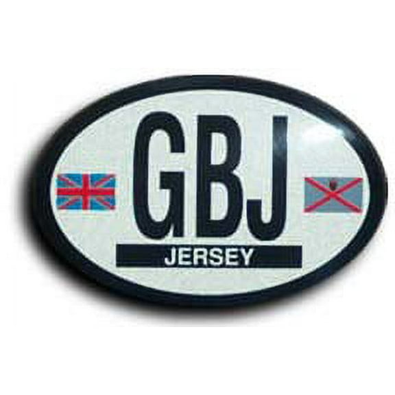 Jersey Oval Decal