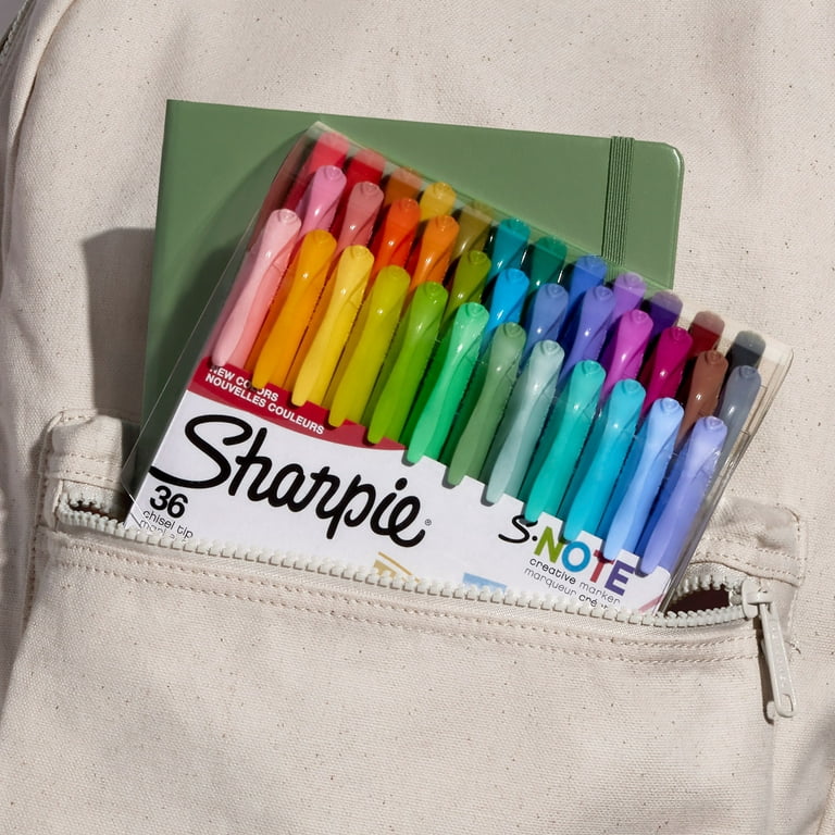 Sharpie S-Note Creative Markers, Chisel Tip
