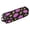 Purple Brain, variant on Hair Tools Storage with Heat Resistant Mat- Purple Brain Printed Curling Iron Travel Bag/Flat Iron Case for Women