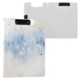 thumbnail image 3 of A4 Double Clip File Folder 18.9x12.6in Clipboards Foldable Binder Holds 80 Sheets Project Folder for Office, Home Light Blue Grass, 3 of 9