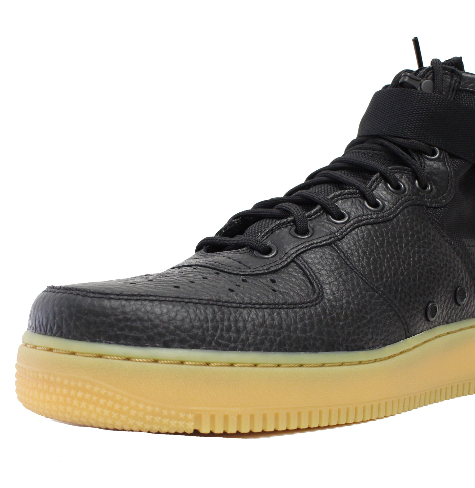 Nike - NIKE SF AF1 AIR FORCE 1 ONE MID SZ 8 BLACK GUM BROWN FIELD BOOT 917753 003 - Walmart.com