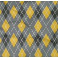thumbnail image 4 of oneOone Cotton Poplin Twill Gray Fabric Argyle Check Dress Material Fabric Print Fabric By The Yard 56 Inches Wide, 4 of 4