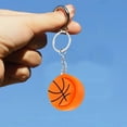thumbnail image 3 of TFYZYY 3D Printed Stress Relief Ball Keychain - Funny Trendy Sports Shapes, Durable Plastic, Perfect Gift for Game Lovers and Daily Use, 3 of 5