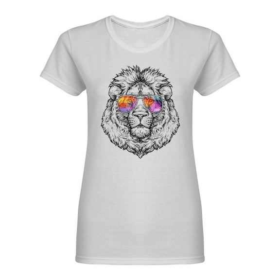 Stylish Lion Shaped T-Shirt Women -Image by Shutterstock, Female x-Large