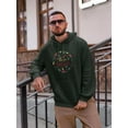 thumbnail image 2 of Buon Ferragosto Fruits Wreath Hoodie Men -Image by Shutterstock, Male Medium, 2 of 4