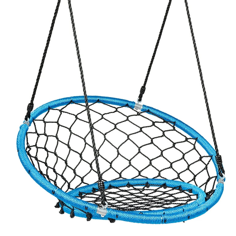 Costway Spider Web Swing Net Chair & Kids Play Equipment w Costway Spider Web Swing Net Chair & Kids Play Equipment w
