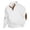 -A-White140, variant on Men Versatile Sweatshirts Solid Color Patchwork Stand Collar Long Sleeve Square Pullover Snap Buttons Knitting Top Skin Friendly Relaxed Fit Activewear