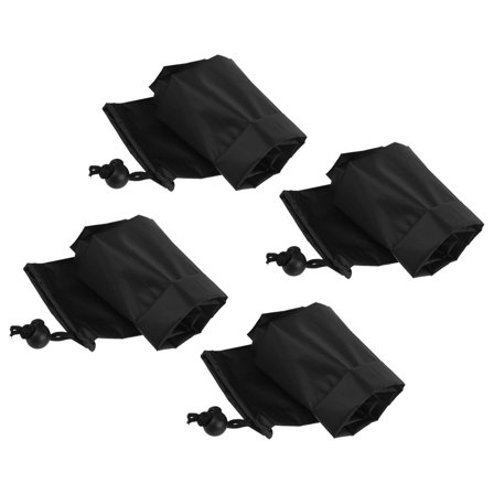 RENACLIPY Windshield Wiper Blade Covers Black 2 Pairs Weatherproof Protector for Car Truck SUV