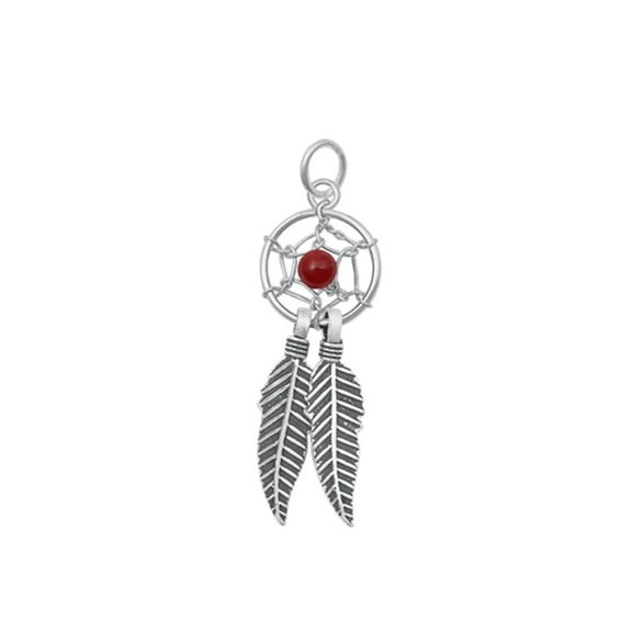Sterling Silver Pendant Dreamcatcher Charm .925 New Jewelry Female Unisex