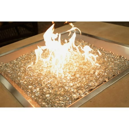 Outdoor GreatRoom Gas Crystal Fire Stainless Steel Burner Kit