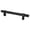 Matte Black, variant on 128 mm Center to Center Radial Reign Cabinet Pull, Slate
