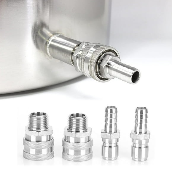Quick Connector, Brewing Connector Portable Practical Excellent Convinient for Family Breweries for Home Beer Brewing