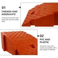 thumbnail image 4 of ORDDIART 1Pc Lightweight Portable Plastic Ramp Mat for Car Use Home Outdoor PVC Material, 4 of 4