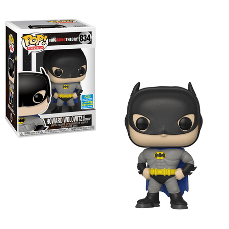 Funko POP TV: Big Bang Theory - Howard as Batman (Justice League Halloween) - Summer Convention (Best Animated Halloween Props Of 2019)
