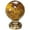 Penshell, variant on Schaub And Company 857 Symphony 1-1/4" Round Designer Luxury Solid Brass Mosaic Ball