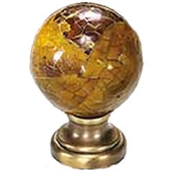 Schaub And Company 857-PEN-ED Symphony 1-1/4" Round Designer Luxury Solid Brass Mosaic