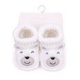 thumbnail image 5 of OOOUM Baby Booties Newborn Bear First Walkers Cozy Knit Soft Sole Infant Shoes,CN:One Size, 5 of 6