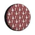 thumbnail image 1 of Saiise Housse de Pneu en Cuir Imperméable Épouvantail d'Automne Récolte Joie Imprimé, Protecteur de Roue Durable pour Jeep Wrangler, RV, SUV, Camion, et Remorques de Voyage-15 Pouces, 1 of 6