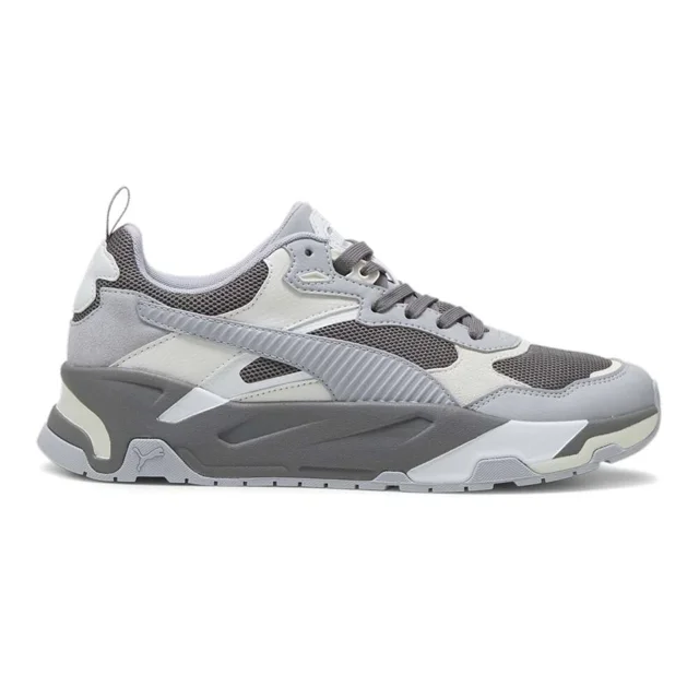 PU & MA Trinity Lace Up Mens Grey Sneakers Casual Shoes 38928924