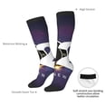 thumbnail image 4 of Honeii 2025 Happy New Year 4 Print Long Socks,Novelty Design Socks Gift for Men and Women,Crew Socks,Calf Socks, 4 of 6