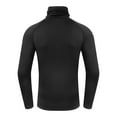 thumbnail image 3 of Xzbqbs Long Sleeve Shirts for Men Casual Turtleneck Muscle Fit Shirts Lightweight Winter Sports Running Base Layer Shirts Pullover, 3 of 4