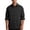 c01Black, variant on USNSM (M-5XL) Plus Size Men's Classic Long Sleeve Button-Down Shirt with Pockets Casual Work Loose Lightweight Tops Black XXL