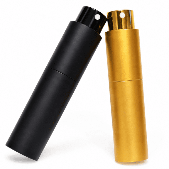 RAIRSKY Travel Perfume Bottle Refillable 10Ml 2-Pack Twist Up Cologne Atomizer