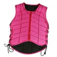 thumbnail image 1 of Adult Kids Equestrian , Horse Riding Body Protective Gear Waistcoat Plus Size with Zippered Front - 8 Sizes to Chose , Kids Medium, 1 of 8