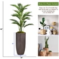 thumbnail image 3 of Vintage Home Artificial Faux Real Touch 5.67 Feet Tall Palm Tree With Eco Planter, 3 of 5