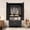 60" Black, variant on ZIVACATE 71" Tall Metal Wardrobe Cabinet with 2 Drawer and Hanging Rod, 2 Doors Wardrobe Closet with Shelf for Bedroom, Office, Laundry Room,Entryway ,Foyer,Guesthouse,White