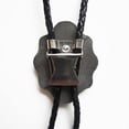 thumbnail image 3 of 2x Vintage Western Cowboy Resin Gem Bolo Tie Rodeo Bootlace Tie Dance Yuyangstore Corbata Bolo Occidental, 3 of 5