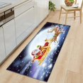thumbnail image 4 of Xmas Non-Slip Carpet Long Strip Flannel Floor Mats Home Living Room Kitchen Sofa Carpet Door Mat, 4 of 6