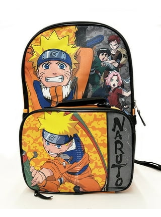Naruto Backpack 3D Quilted Character 16 Kids School Travel Backpack  Multicoloured