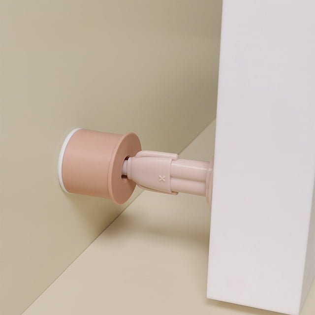 Tope de puerta anticolisión con ventosa fuerte para puerta de baño y dormitorio, silencioso y fácil de usar.