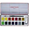 thumbnail image 3 of Caran d'Ache Gouache Studio 15 Assorted Colors Set in Metal Tin, 3 of 4