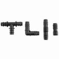 thumbnail image 4 of Irrigation Fittings Kit for Drip Tubing -30 Tees, 30 Couplings, 30 Ends,30 Elbows 16mm Compatible Drip Sprinkler Systems, 4 of 8