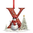 thumbnail image 1 of 26 Letters Christmas Tree Decoration Pendant Christmas Tree Ornaments Personalized DIY Christmas Ornaments Christmas Decoration Xmas Tree Hanging Decor, 1 of 2