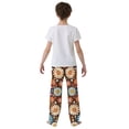 thumbnail image 4 of FORMRS Boys Pajama Pants with Pockets Size 6-8Y Kids Lounge Sleep Bottoms, Blooming Flowers, 4 of 8