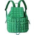 thumbnail image 1 of LHSHIDU Backpack for Women - Trendy Drawstring Puffy Backpack (Black), 1 of 7