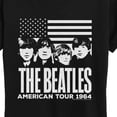 thumbnail image 3 of The Beatles - American Tour 1964 - Women's Short Sleeve Graphic T-Shirt, 3 of 6