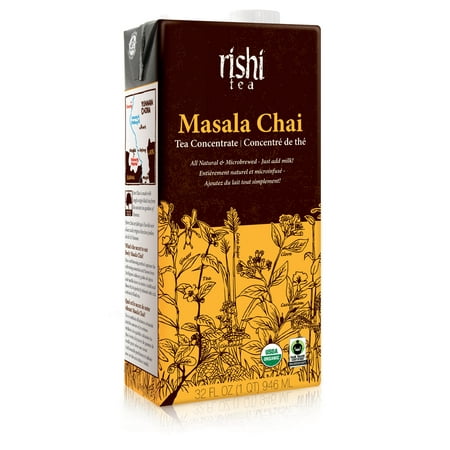 Rishi Tea, Masala Chai, Concentrate, 32 Fl Oz (Best Masala Chai Recipe)