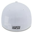 thumbnail image 4 of Men's New Era White Chicago White Sox 39THIRTY Flex Hat, 4 of 6