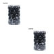 thumbnail image 1 of Monstrate 34 Uds 4cm bolas de Navidad mixtas adornos de árbol de Navidad fiesta decoración del hogar 2020 negro 2Conjunto, 1 of 6