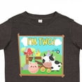 thumbnail image 4 of Inktastic I'm Two Farm Animals Wearing Birthday Party Hats Boys or Girls Toddler T-Shirt, 4 of 5