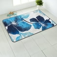 thumbnail image 2 of CAMILSON Solana Non Slip Modern Floral Indoor Area Rug Blue/Grey 2x3, 2 of 8