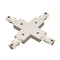 thumbnail image 2 of Cal LightingHT-284-WH Connecteur X avec Entrée de Courant pour Systèmes HT Track - Blanc, 2 of 2