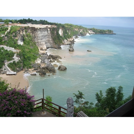 Bali Wave - LAMINATED POSTER Ocean Indonesia Coast Tropical Beach Bali Wave Poster Print 24 x 36